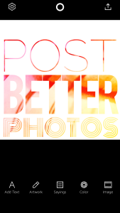 post better photos